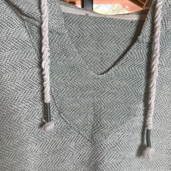 Ocean Drive Island Sage Garment Dye Pullover Hoodie Size Large - Picture 6 of 9